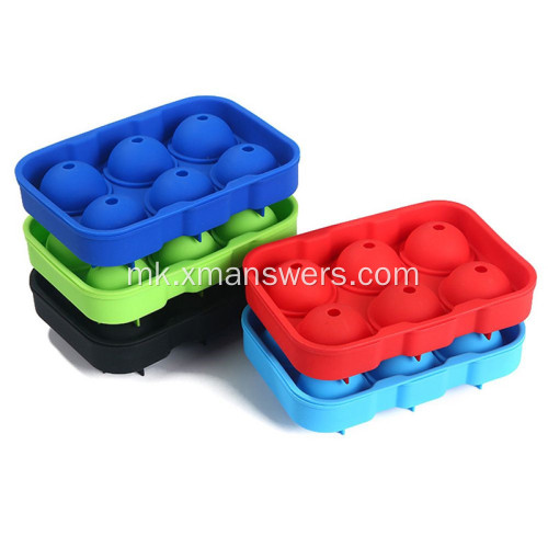 Приспособени силиконски садови за коцки мраз безбедни за храна